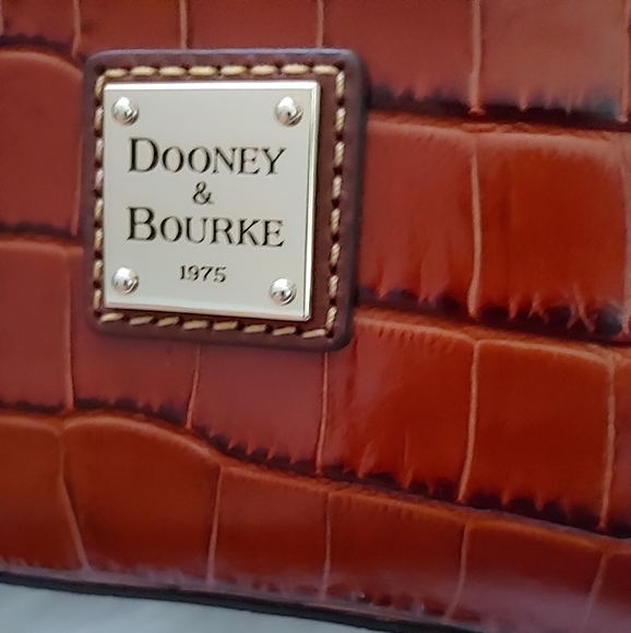 NWOT Dooney Bourke Cooper Croc Hobo Bag - Picture 9 of 9